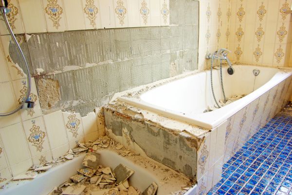 Shower Demolition in Ventura