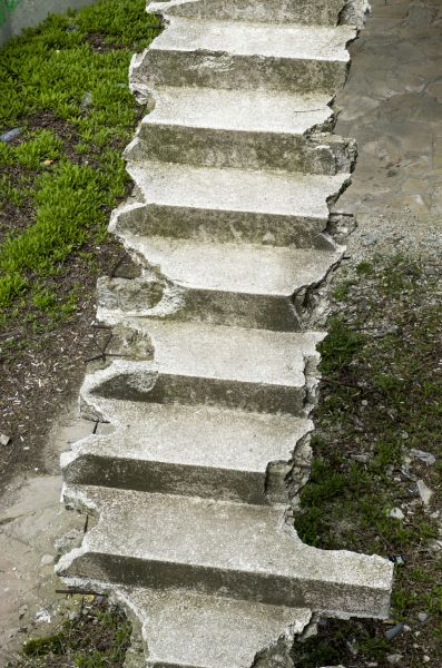 Concrete Steps Demolition in Ventura