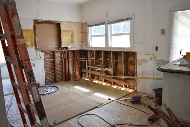 Bathroom Demolition detail