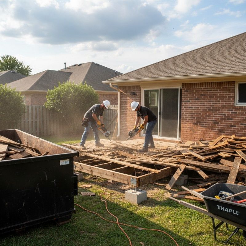 Deck Demolition Service detail