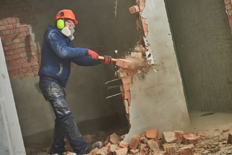 Interior Wall Demolition detail