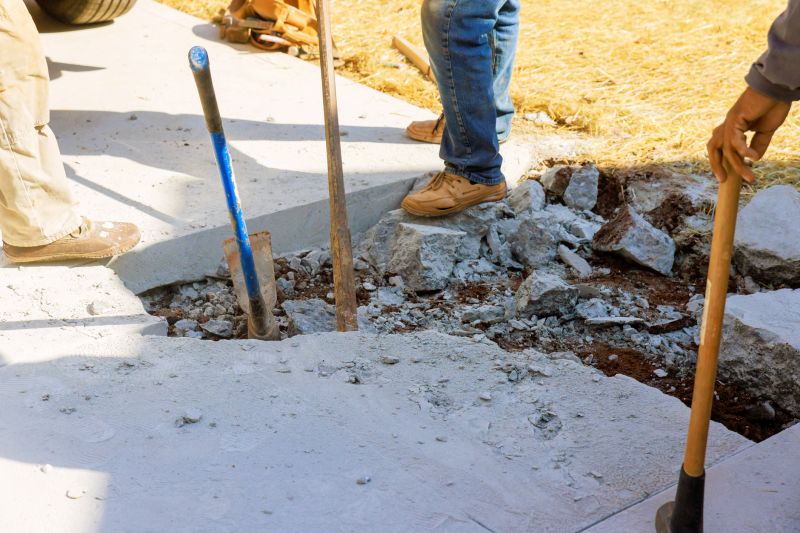 Walkway Demolition detail